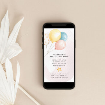födelsedagsinbjudan